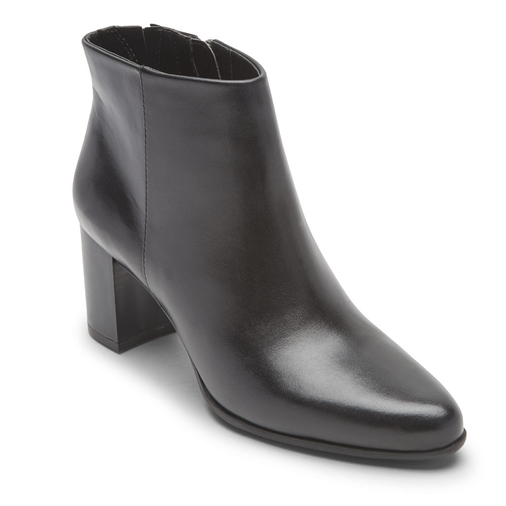 Booties Rockport Mulher Pretas - Camdyn - 27065FPEY